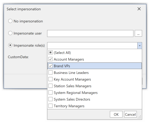 Select Impersonation